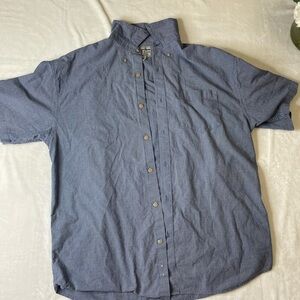 Men's U.S. Expedition Blue Checkered Shirt XL